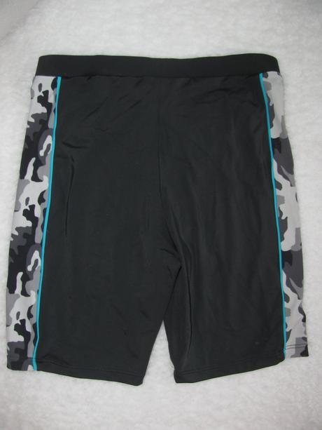 Černé chlapecké plavky s maskáčovou vsadkou, tu,146