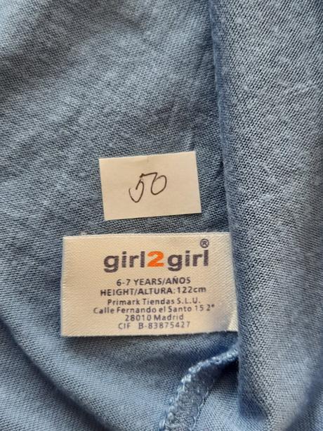 9 x tričko / tunika, vel 122/128, disney,122