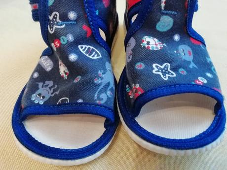 Bačkůrky nošené 7dni ve školce, jako nové 25vel., rak,25