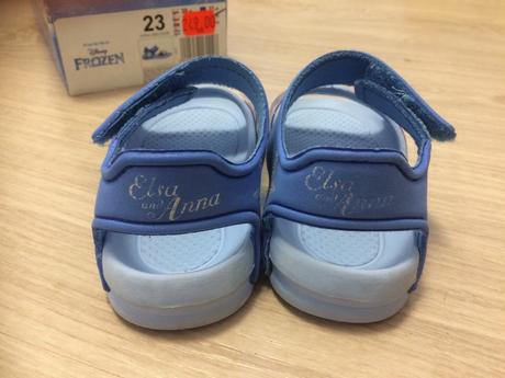 Sandále pěnové frozen, disney,23