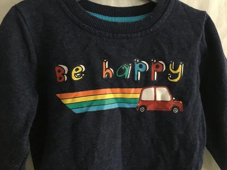 Vel. 80 modrá mikina s autem, 80