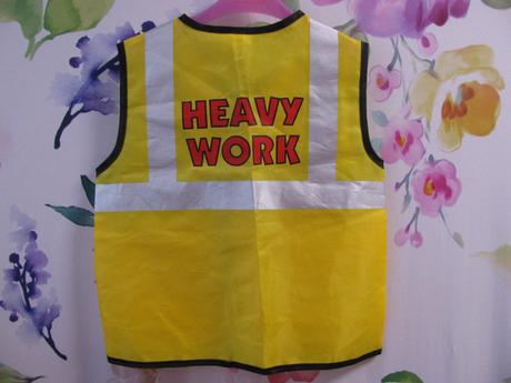 Karnevalový kostým-vesta těžká práce, 