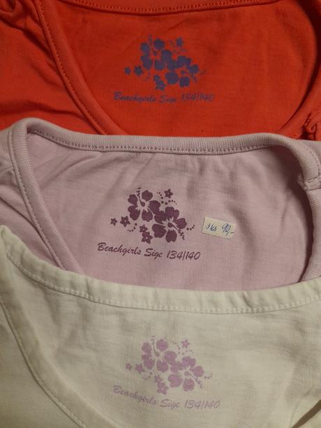 Růžové tričko tcm, vel 134/140, tcm,134