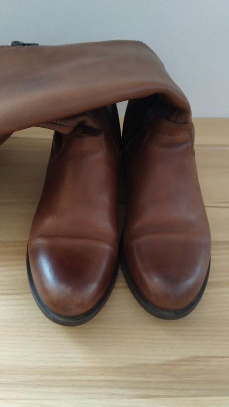 Kožené kozačky lasocki, vel.36, lasocki,36