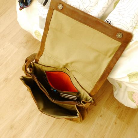 Kozena taska pres ramen zn. harolds- vintage kabel,