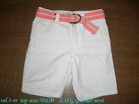 4xkraťasy set vel.98-104, h&m,98