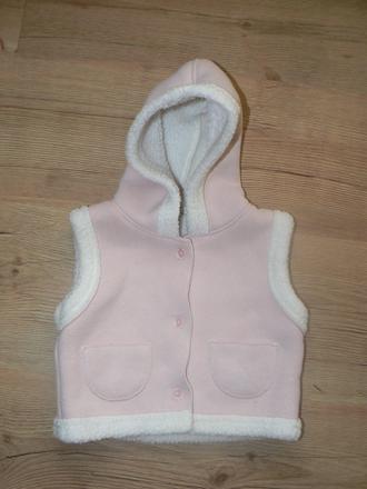 Vestička s kožíškem, mothercare,62