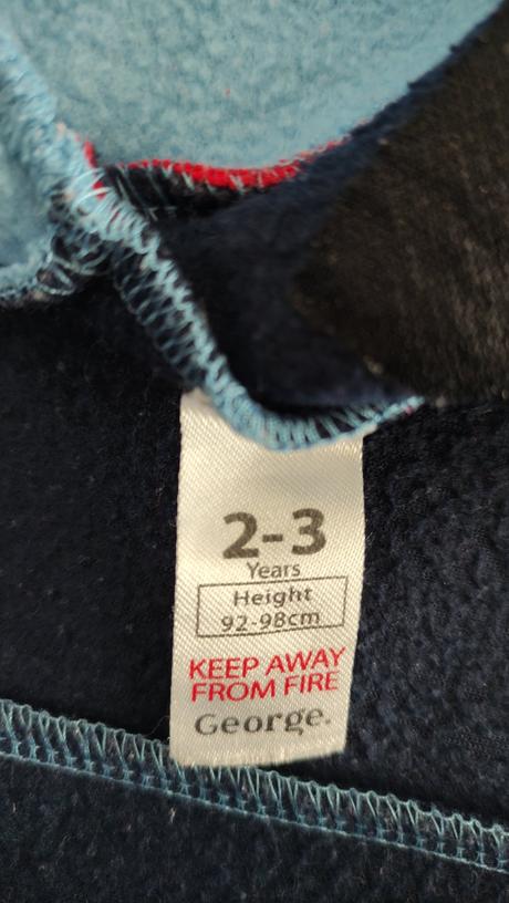 Overal fleece chlapec vel.92/98 mašinka tomáš, george,92