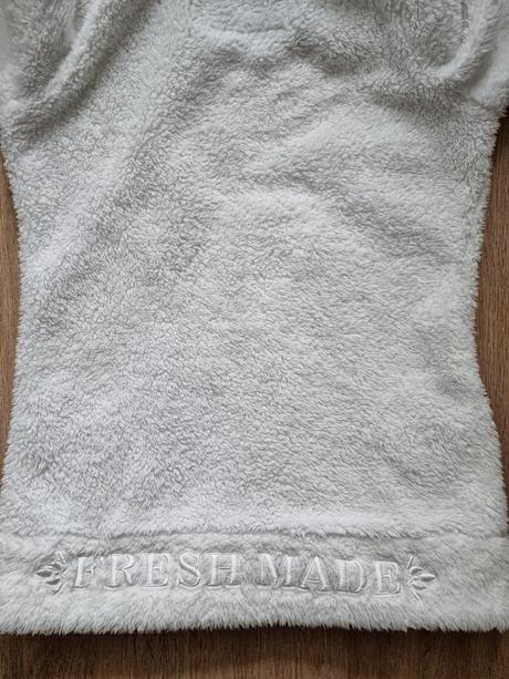 Mikina s oušky- chlupatka, xs