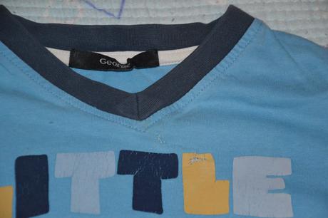 Bavlněné triko dl. rukáv little but loud, george,104