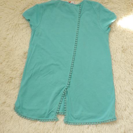 Topolino 128 tyrkysove dlouhe triko, topolino,128