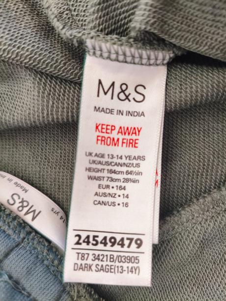 Kraťasy chlapecké, marks & spencer,164