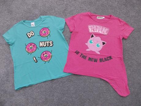 2x tričko s kr. rukávem, vel.146/152, c&a,146