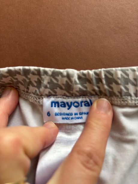 Legíny šedo bílé - v. 6 let, mayoral,116