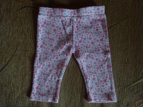 Legíny kytičky, vel. 56, f&f,56