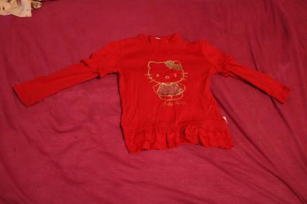 Dívčí roláková halenka hello kitty vel. 86 - 92, sanrio,86