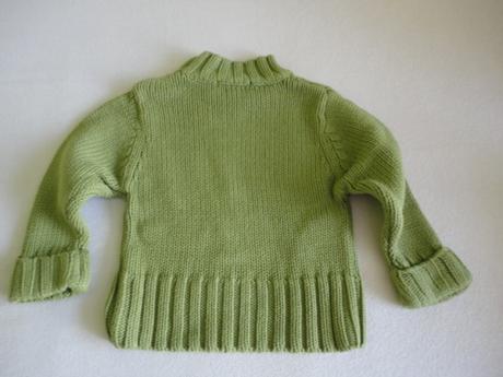 Příjemný svetřík texbasic, vel. 9-12 měsíců, 80