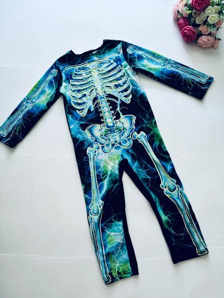 An7/ kostym kostlivec halloween - v.3/4 roky, 