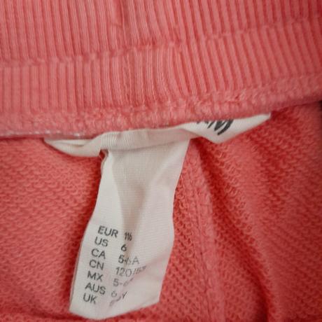 Dětské šortky, zn. h&m, vel. 116, h&m,116