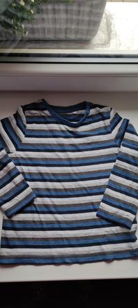 Pruhované tričko s dlouhým, c&a,116
