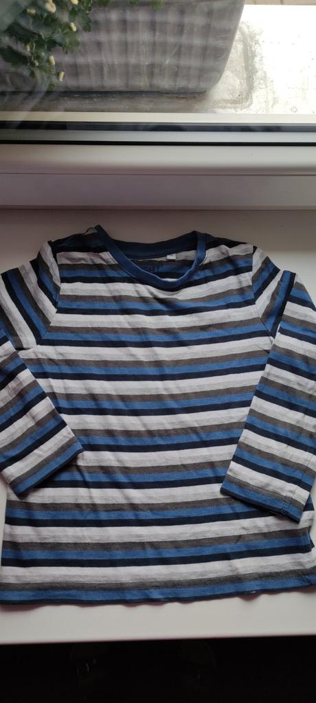 Pruhované tričko s dlouhým, c&a,116