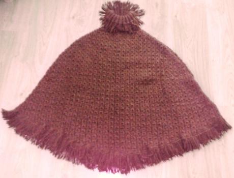 Pončo-svetr 146-170cm, 146