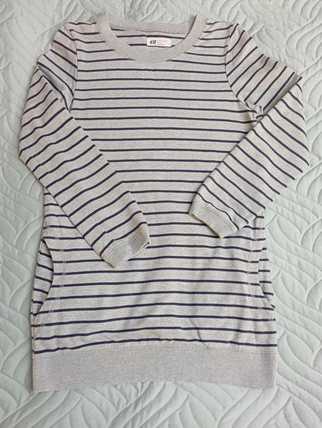 Delší dívčí mikina h&m, h&m,146