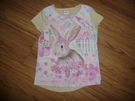 Velikonoční triko f&f na 6-7l- vel.122, f&f,122