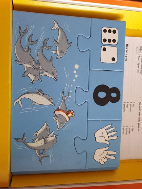 Hra na výuku čísel 1-10,