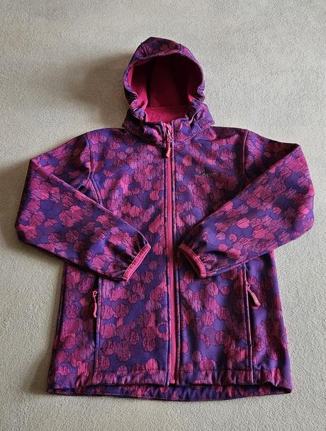 Dívčí softshellová bunda, vel.128/134, zn.lewro, lewro,128