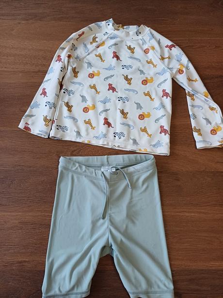 Souprava - plavky upf 50, h&m,98