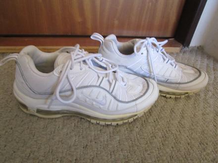 Bílé tenisky nike air max, č. 39, uk 5,5, 25 cm, nike,39