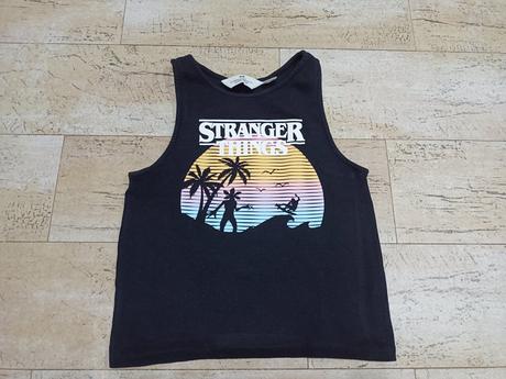 Dívčí tílko, crop-top vel. 158/164, h&m,158