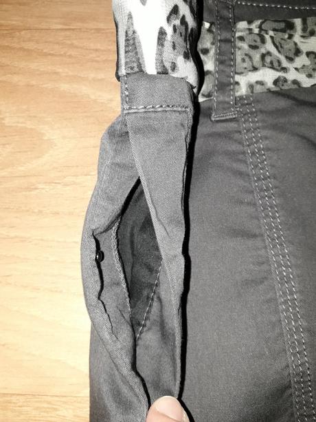 Sivá minisukňa so šatkovým opaskom melrose 32/34, otto,34