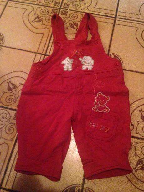 Klučičí tepláky s laclem, medvídek, sloník v.74-80, k&y,74