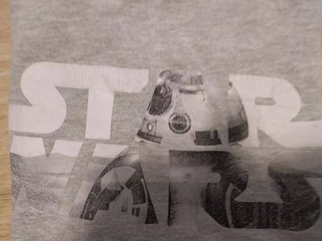 Šedé starwars tričko, 140