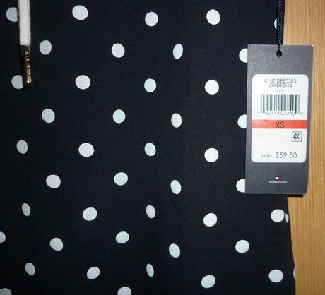Puntíkované dámské šaty tommy hilfiger, tommy hilfiger,xs