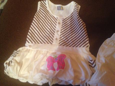 Souprava - set kraťasy + tričko mašlička, jahůdka, 104