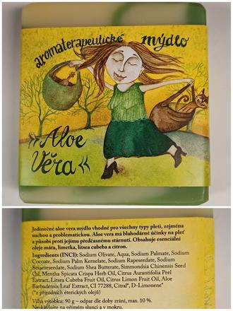 Mýdlo aloe vera,