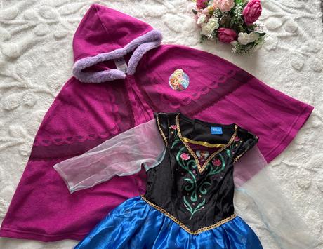 An28/ kostým princezna anna frozen- v.5/6 let, 