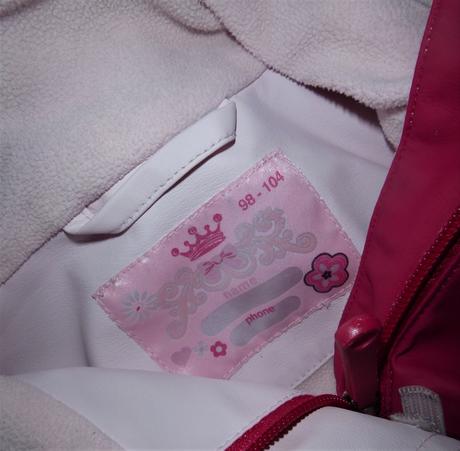 Krásná voděodolná bundička vel.98-104, tcm,98