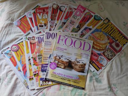Sada časopisů dorty,