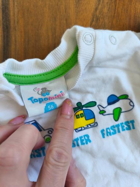 Letní komplet pro chlapečka topolino a lindex 0-3m, topomini,56