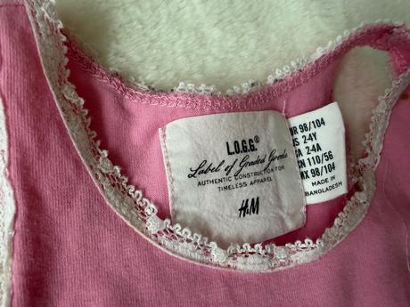 2 tilka / tricka bez rukavu topolino h&m 98/104, h&m,98