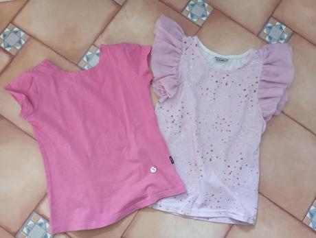 2 x tričko lily grey, by mimi - 140, 140
