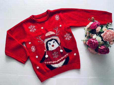 Svetr vánoční - v.4/5 let, 110