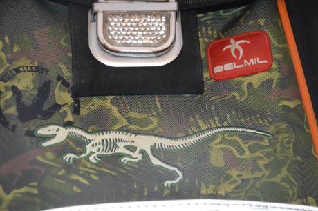 Školní aktovka belmil s dinosaurem věk 6 - 10let, 
