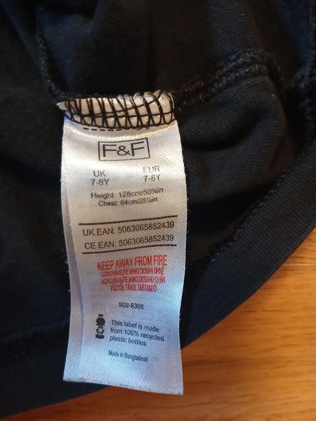 Přeměňovací tričko f&f, vel. 128, f&f,128