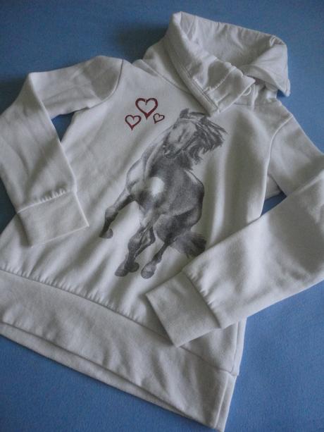 Mikina page s koníkem, vel. 146/152, takko,146