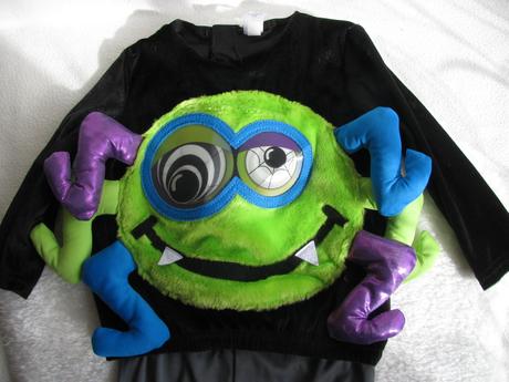 Dvoudílný kostým - pavouk,